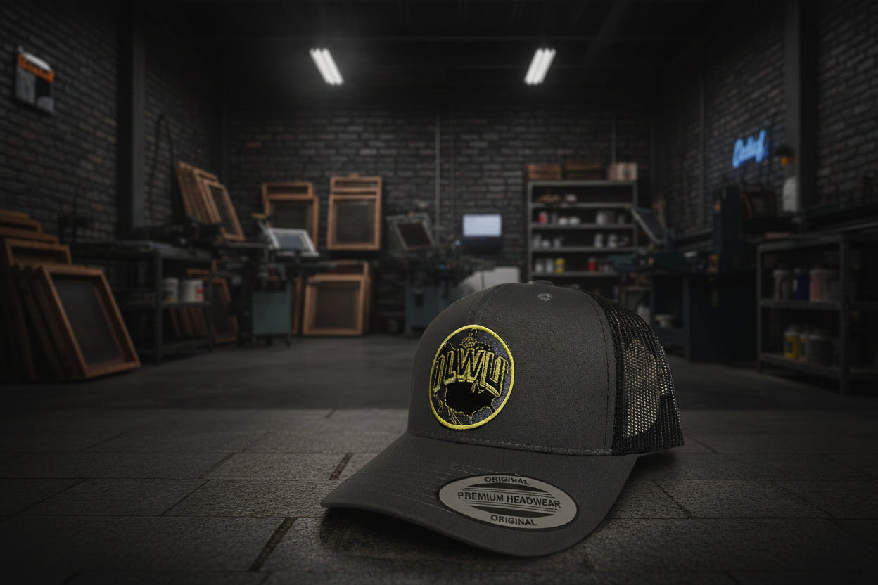 ILWU Embroidered Patch Snapback