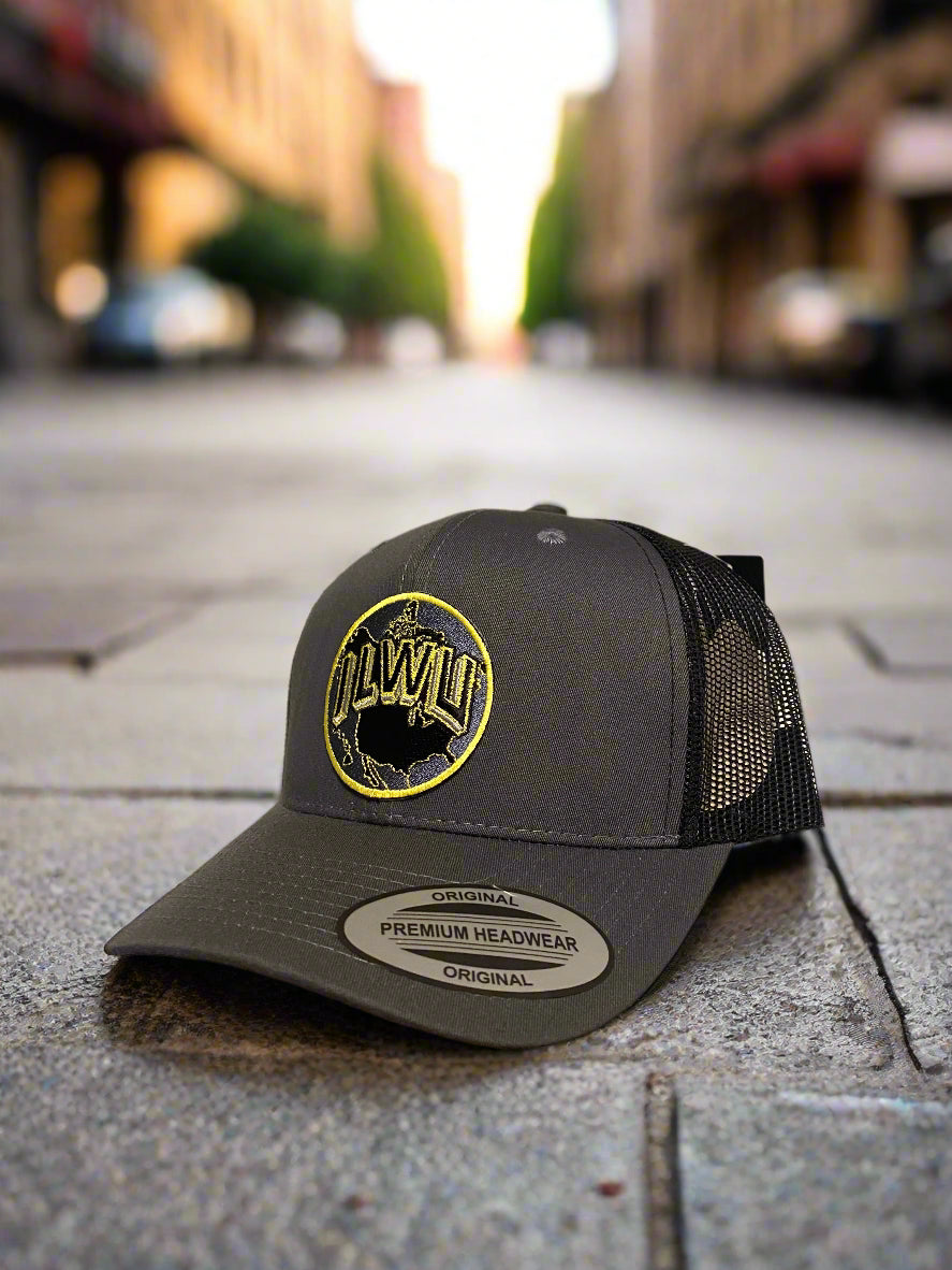 ILWU Embroidered Patch Snapback