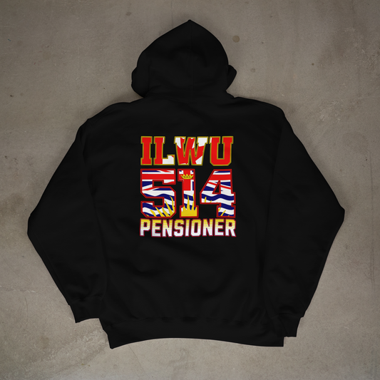 514 Flag Inset Pensioner Hoodie
