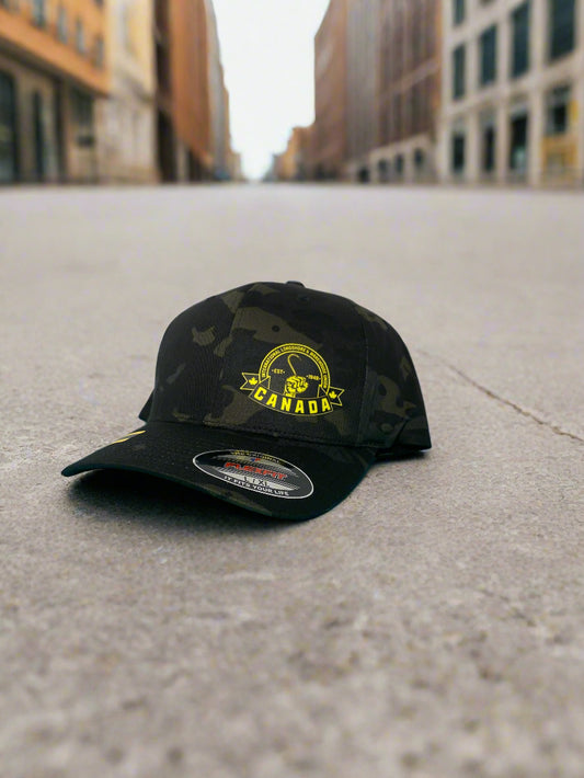 ILWU Badge Multicam Flexfit