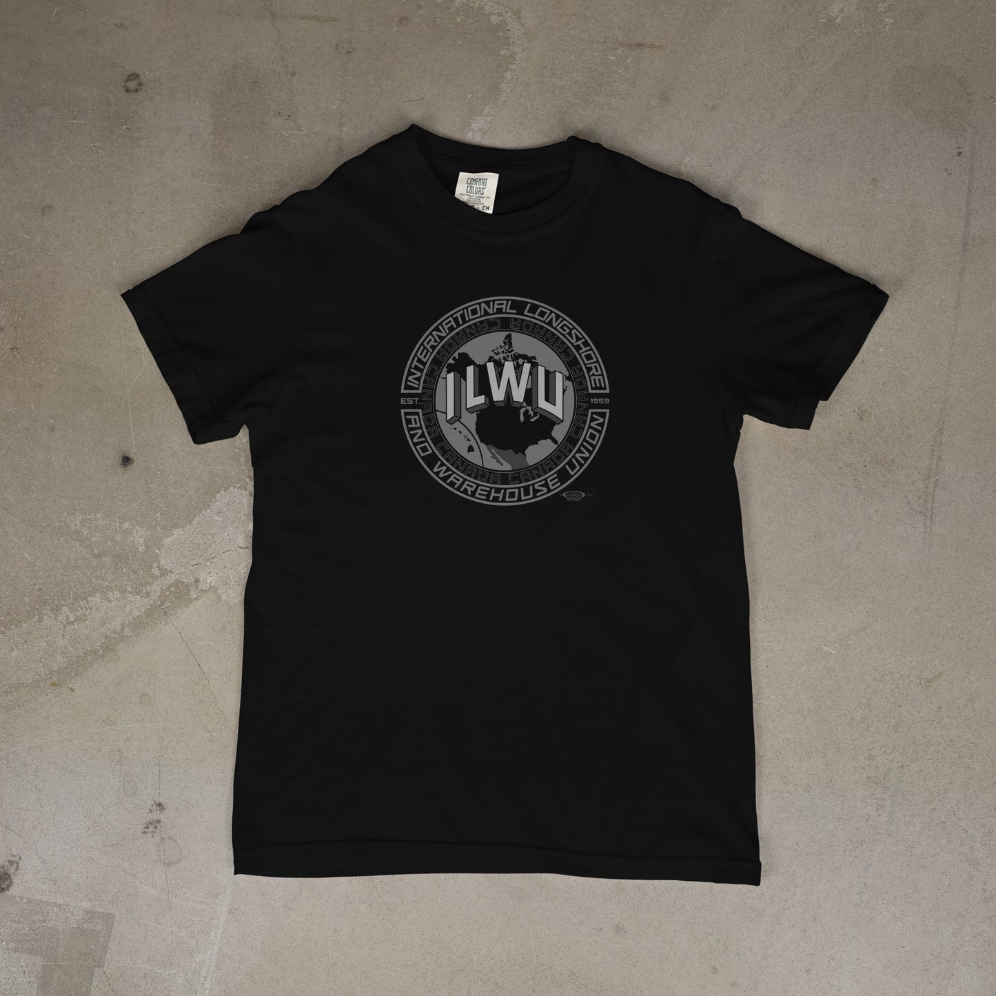 ILWU Canada Circle Border