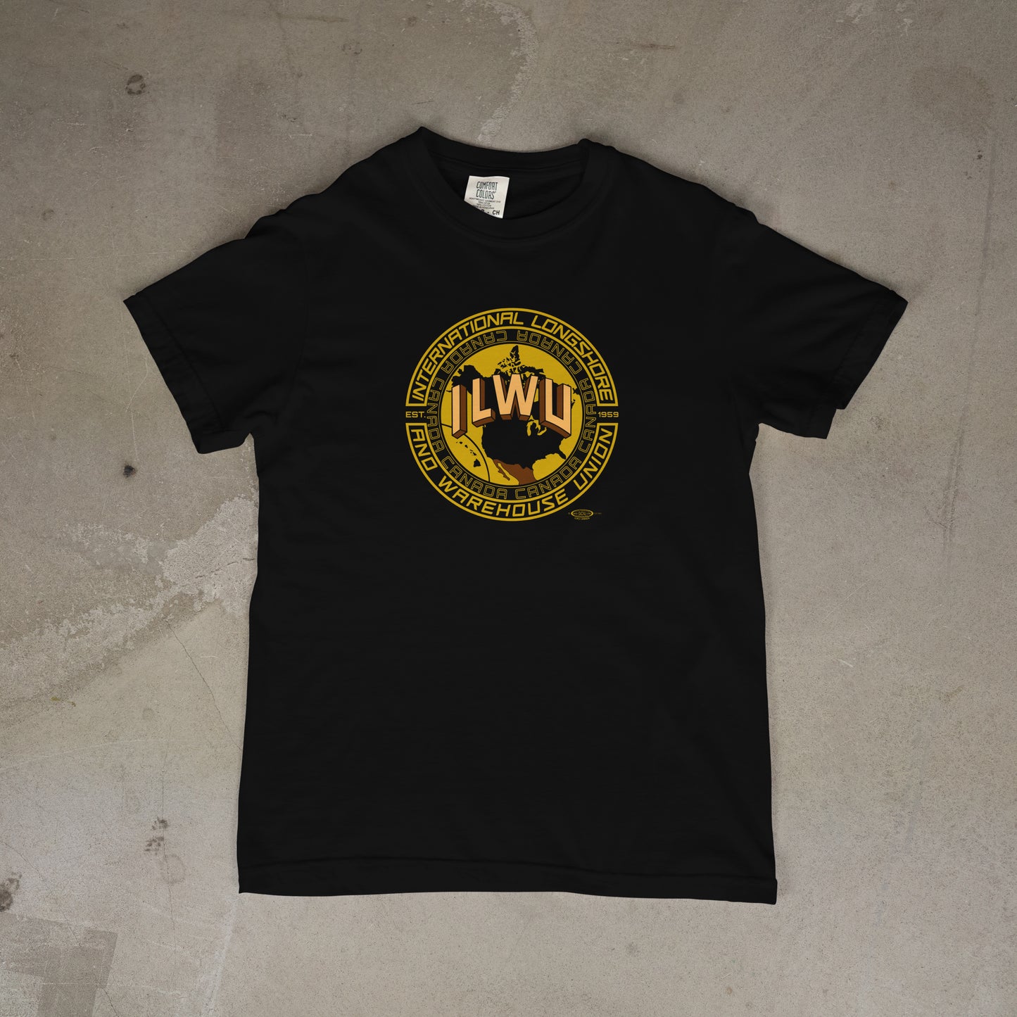 ILWU Canada Circle Border