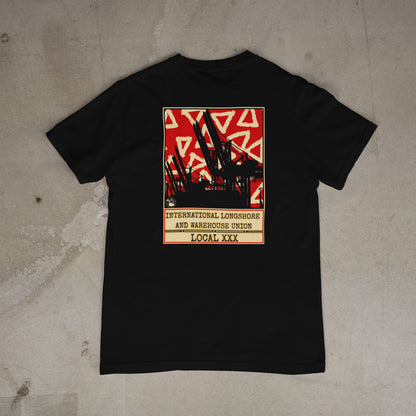 ILWU Red/Beige Triangles