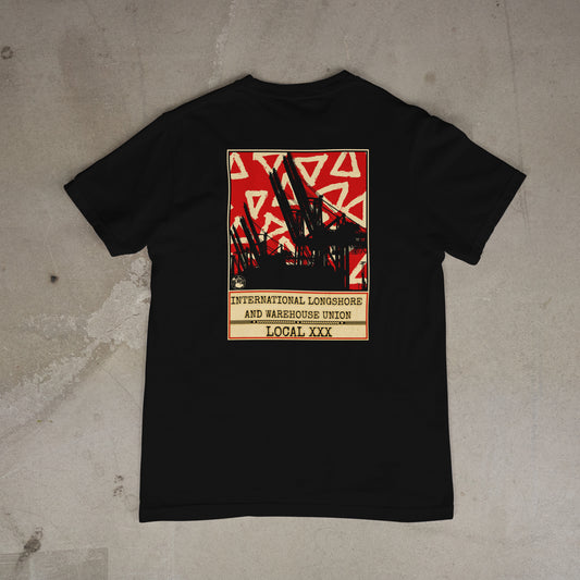 ILWU Red/Beige Triangles
