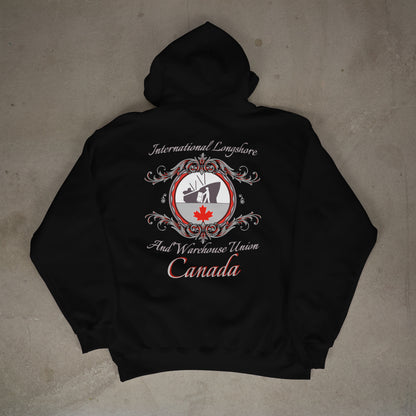 ILWU Canada Flourish Logo Hoodie