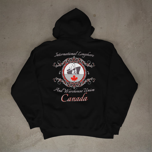 ILWU Canada Flourish Logo Hoodie