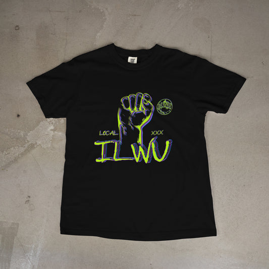 ILWU Fist-Neon
