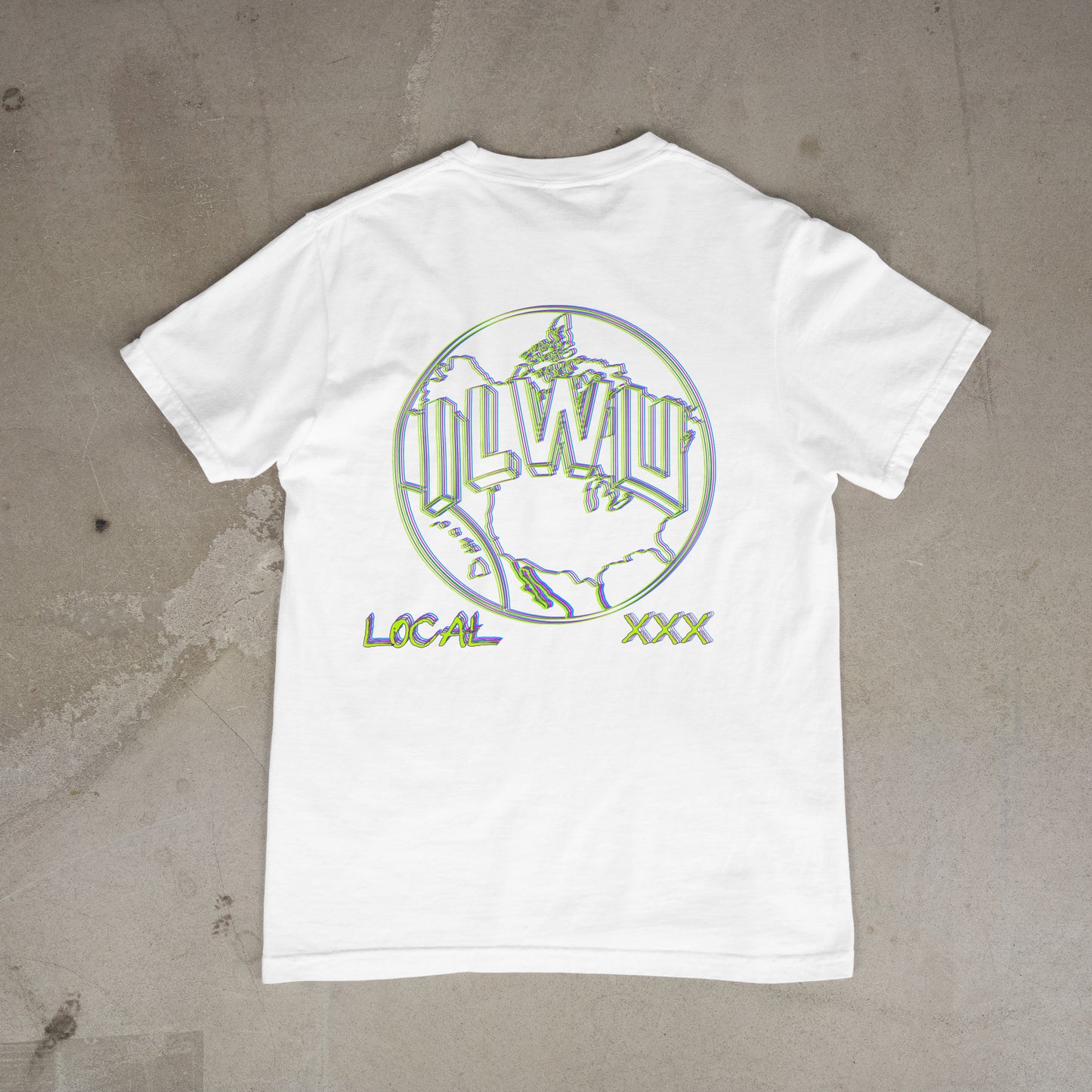 ILWU Fist-Neon