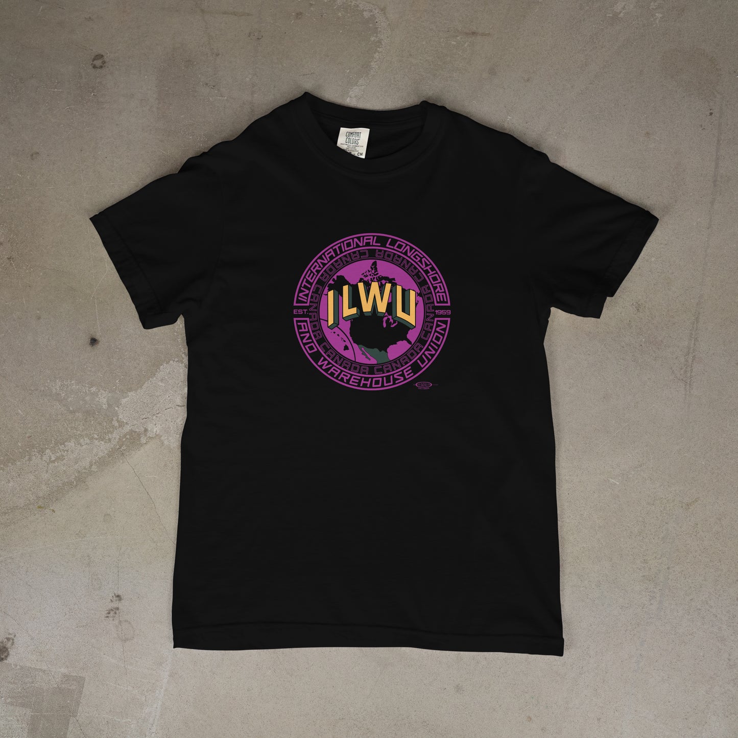 ILWU Canada Circle Border