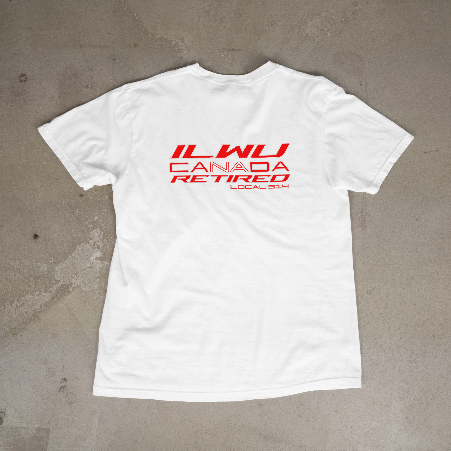 ILWU Canada Red & White- Custom Options