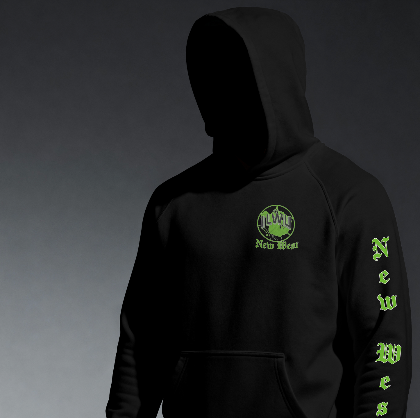 Blackletter ILWU Hoodie