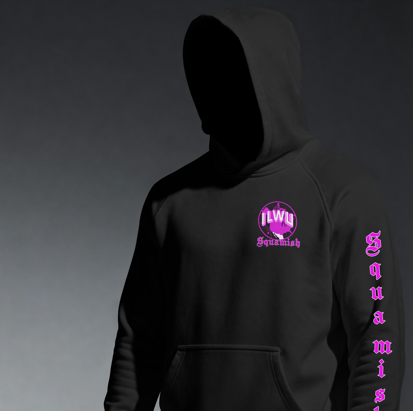 Blackletter ILWU Hoodie