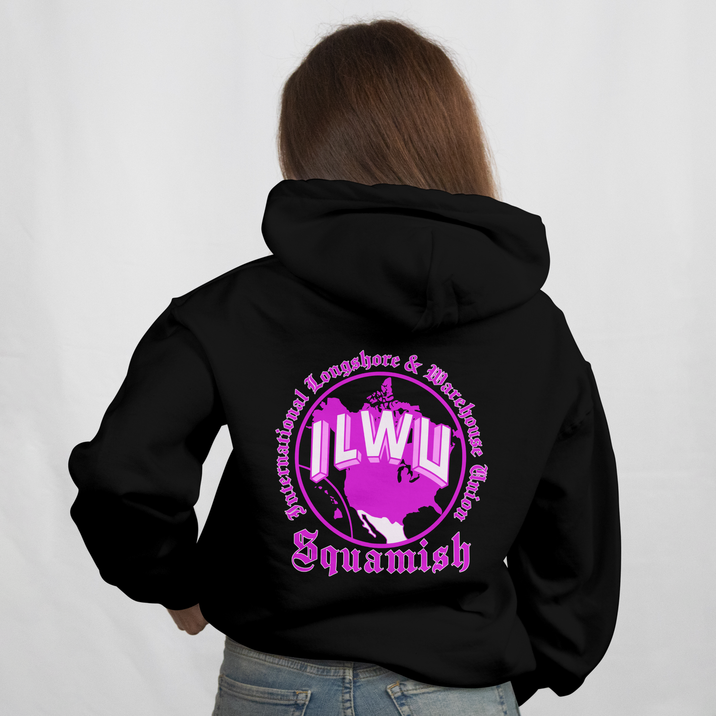 Blackletter ILWU Hoodie