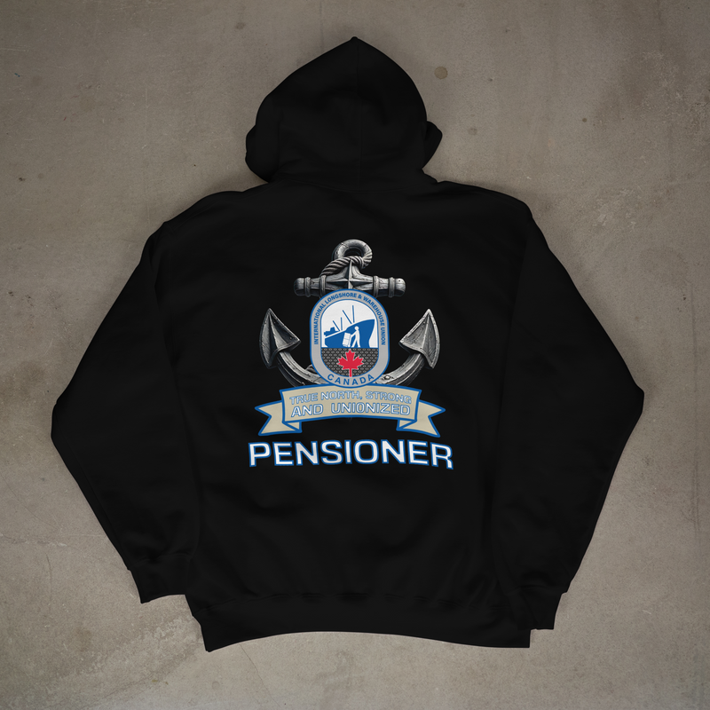 ILWU Anchor Pensioner Hoodie