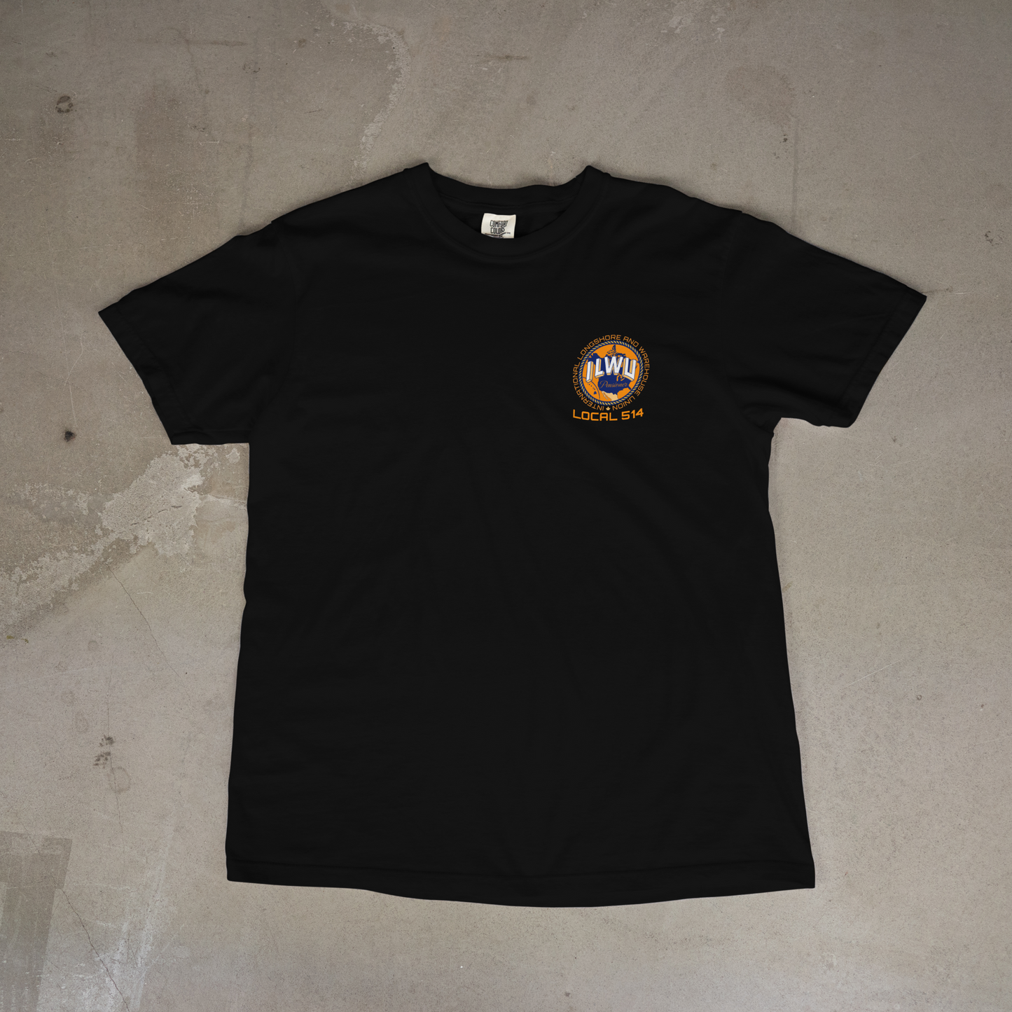 ILWU Pensioner Orange & Blue- Custom Options